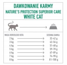 Karma dla białych kotów Nature's Protection 1,5kg