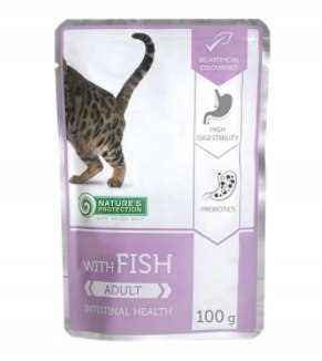 Nature's Protection Adult Cat "Intestinal health" Fish 100g
