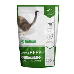 Nature's Protection Kitten "Healthy growth" Beef 100g