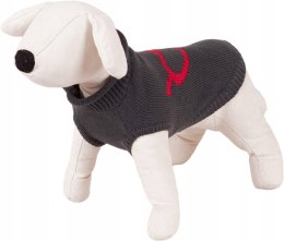 Sweterek dla psa Happet grafit S-25cm