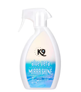 K9 Horse Mirra Shine Spray - antystatyczny spray nabłyszczający i ułatwiający rozczesywanie, dla psów i koni