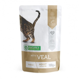 Nature's Protection Adult Cat "Indoor" Veal 100g