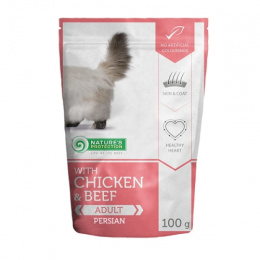 Nature's Protection Adult Cat "Persian" Chicken & Beef 100g