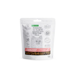 Nature's Protection SC White Dogs Grain Free Snacks Healthy Growth & Development with Insects Junior All breeds 150g dog
