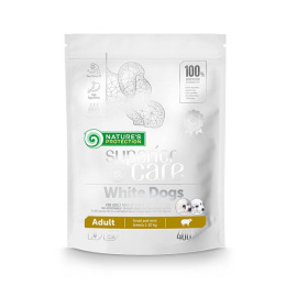 Nature's Protection Superior Care White Dogs Adult Small Breeds with Lamb 400g