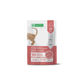 Nature's Protekt. Kitten Chicken with Beef and Lamb 100 g