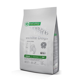 Nature's Protection Superior Care White Dogs Grain Free Insects Adult Small Breeds 1.5 kg