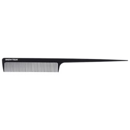 Show Tech Antistatic Carbon Needle Comb 22cm - profesjonalny grzebień z włókna węglowego, ze szpikulcem, drobne zęby