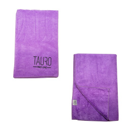 Tauro Pro Line Ręcznik z mikrofibry dla psów i kotów 60x90 cm, fioletowy
